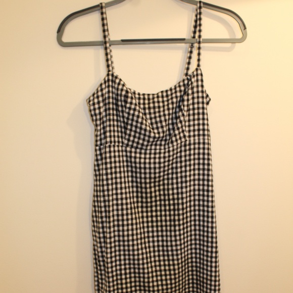 Brandy Melville Black & White Gingham Dress - Picture 3 of 4